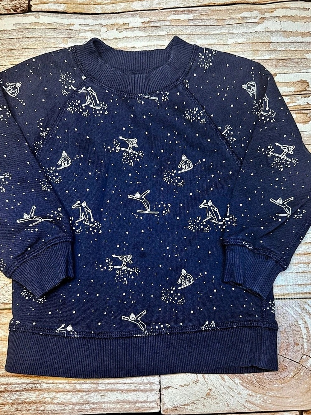 Hanna Andersson French Terry Graphic Sweatshirt - size 2T